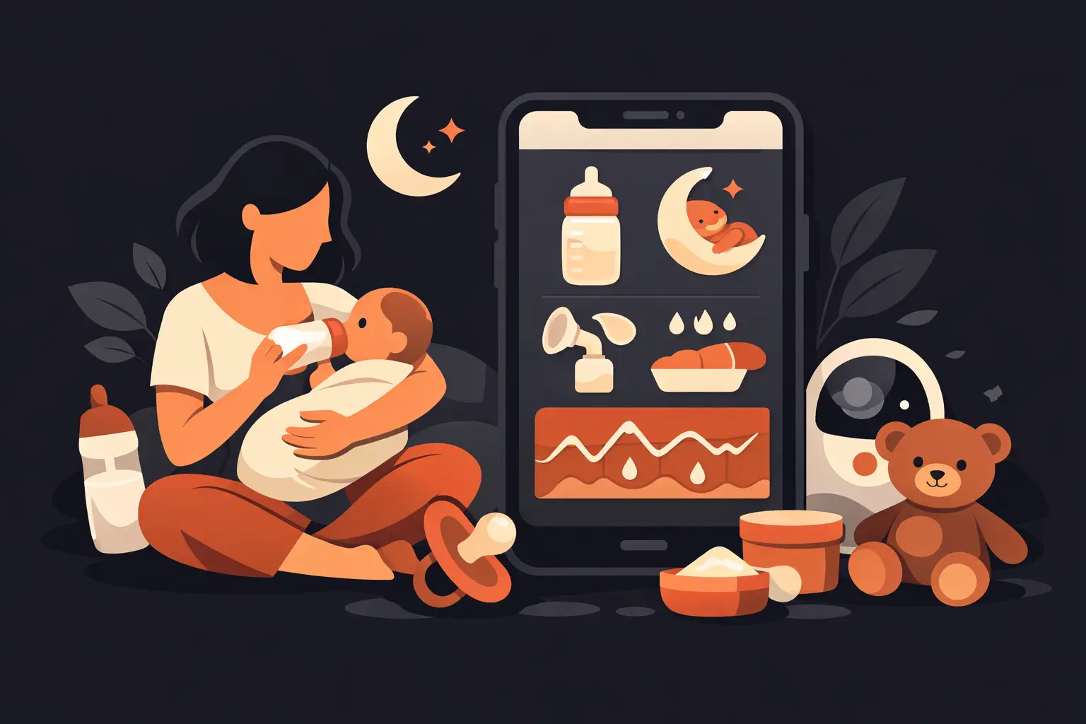 A Baby Feeding Tracker App for Calmer Days