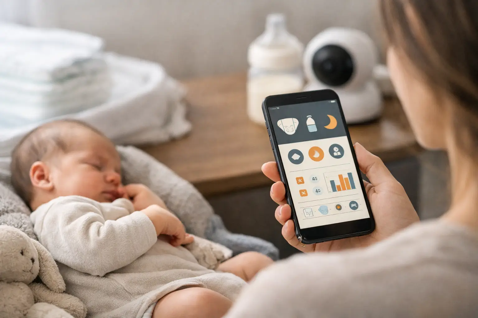 How a Diaper Tracking App Eases Newborn Days