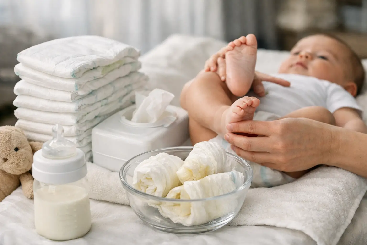 How Many Wet Diapers Daily? Simple Guide