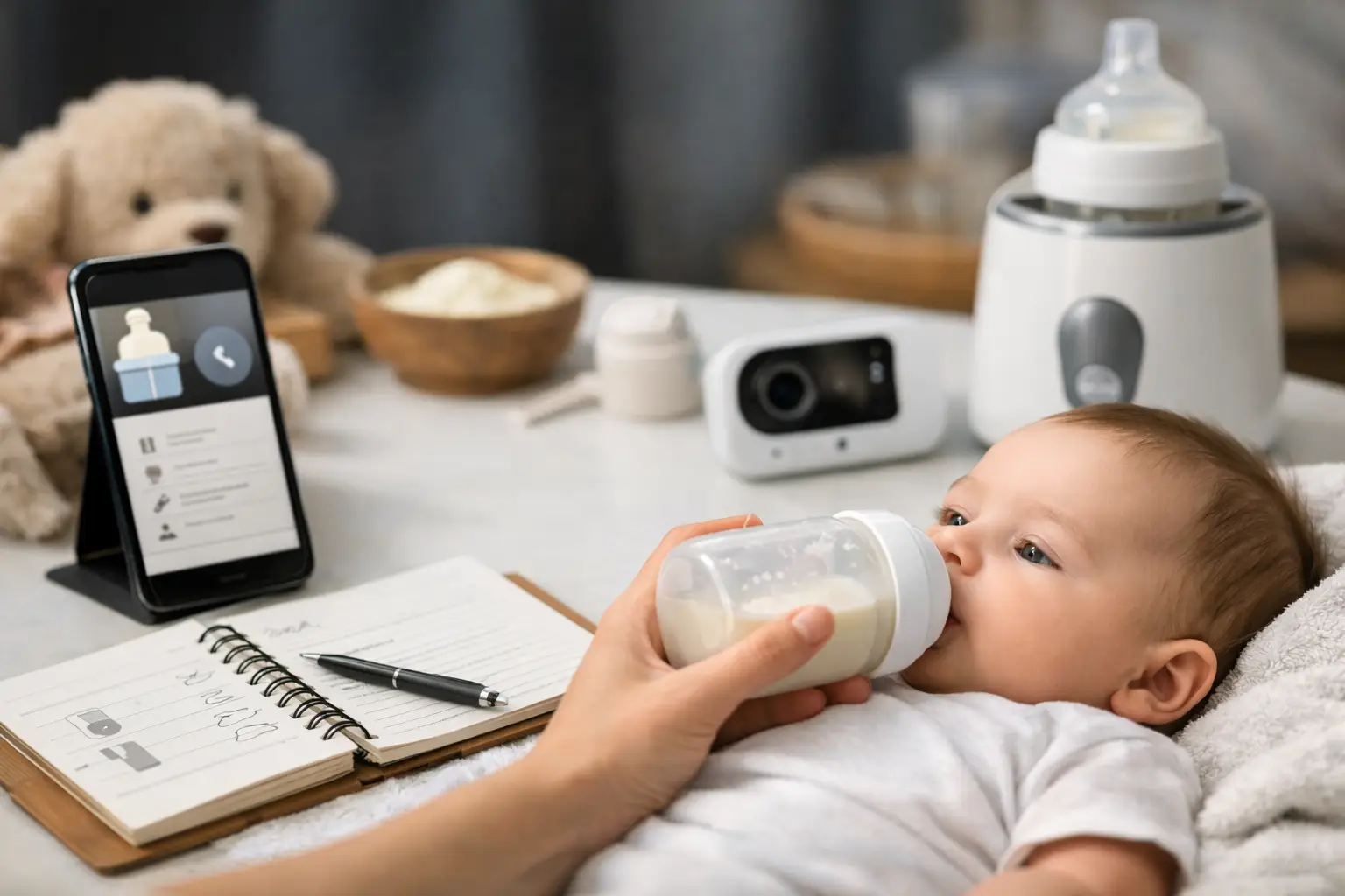 How to Log Bottle Feedings Without Overthinking