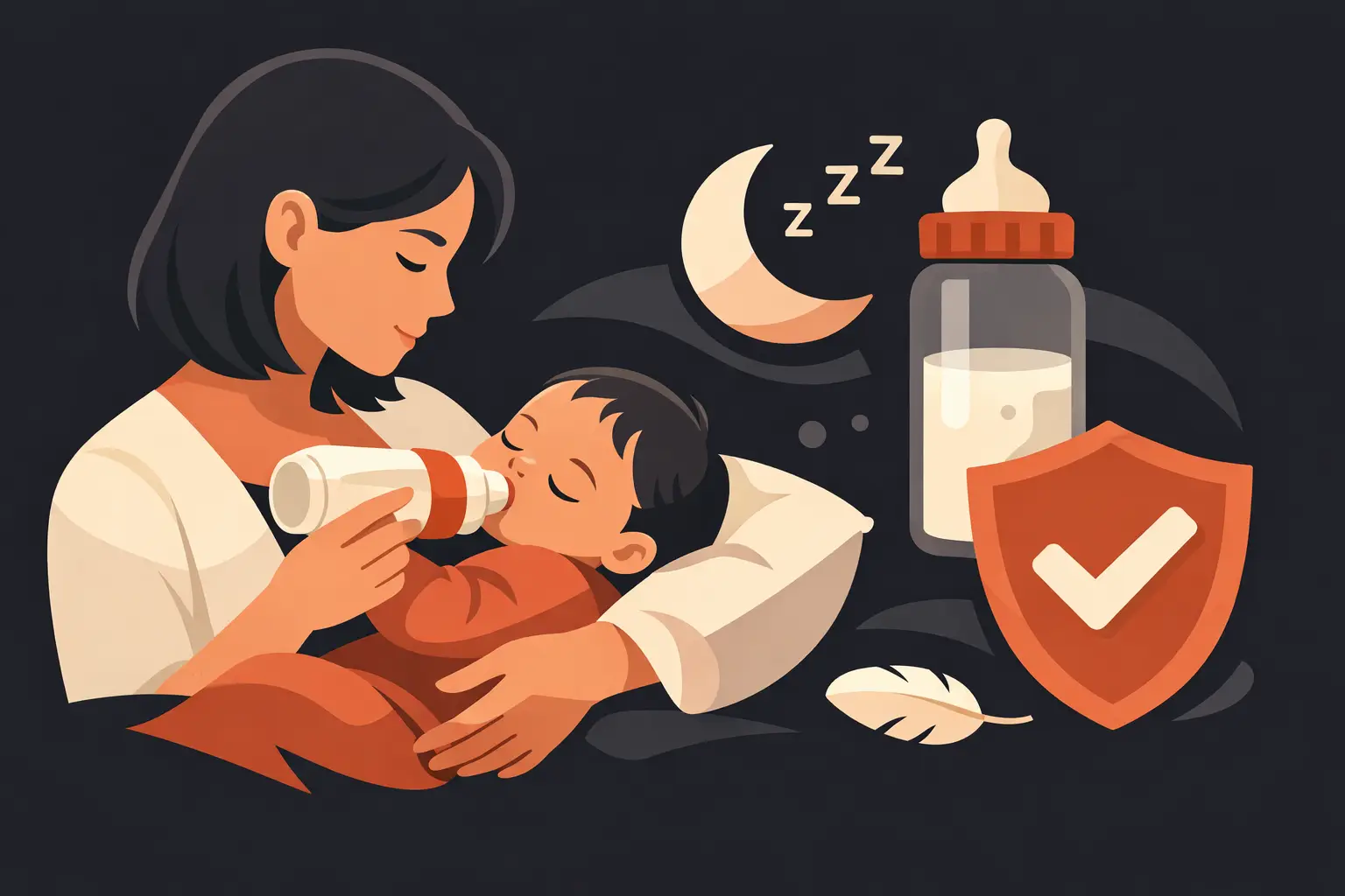 How to Make a Sleeping Baby Feed Safely