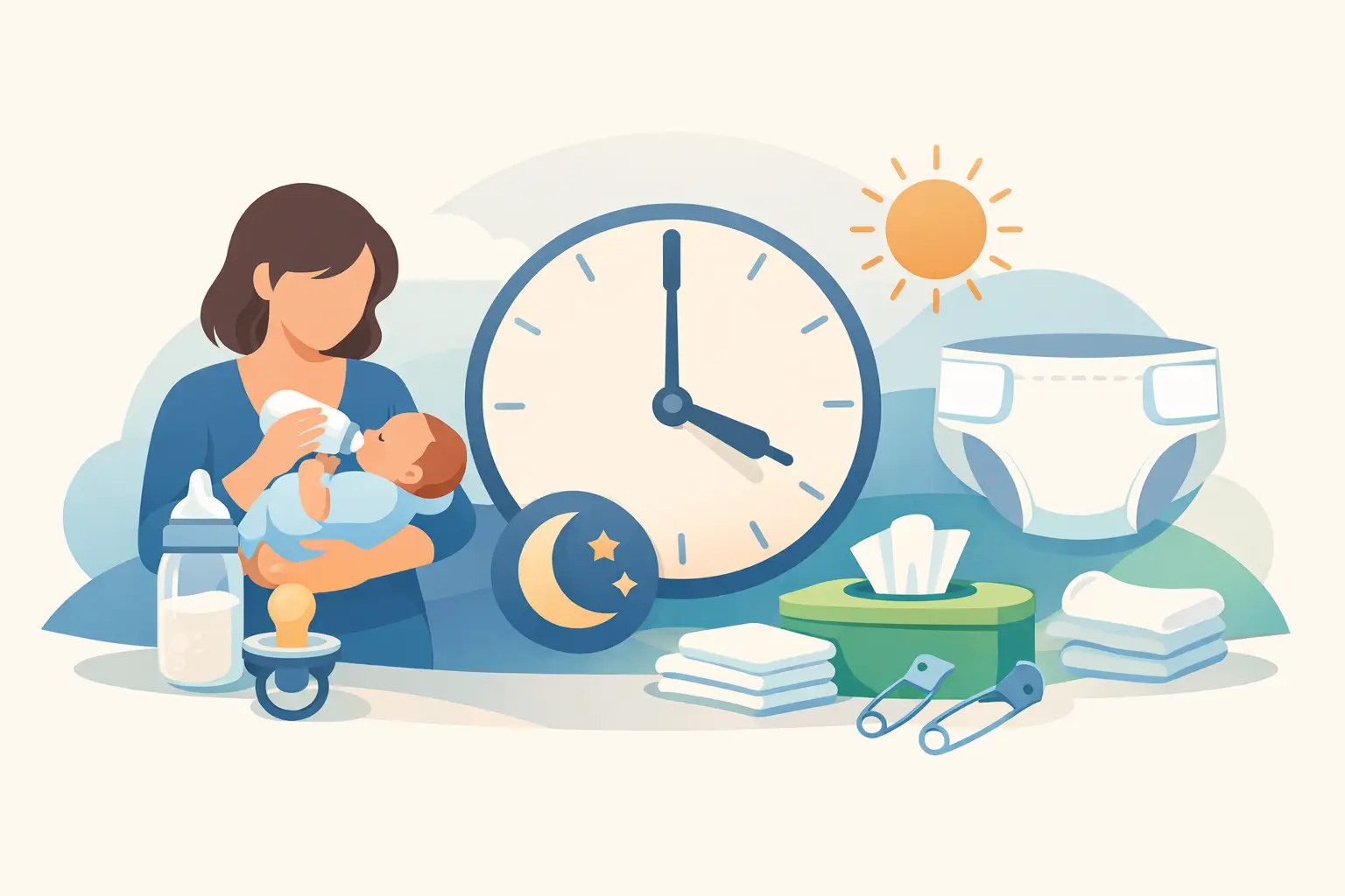 Newborn Feeding and Diaper Schedule Basics