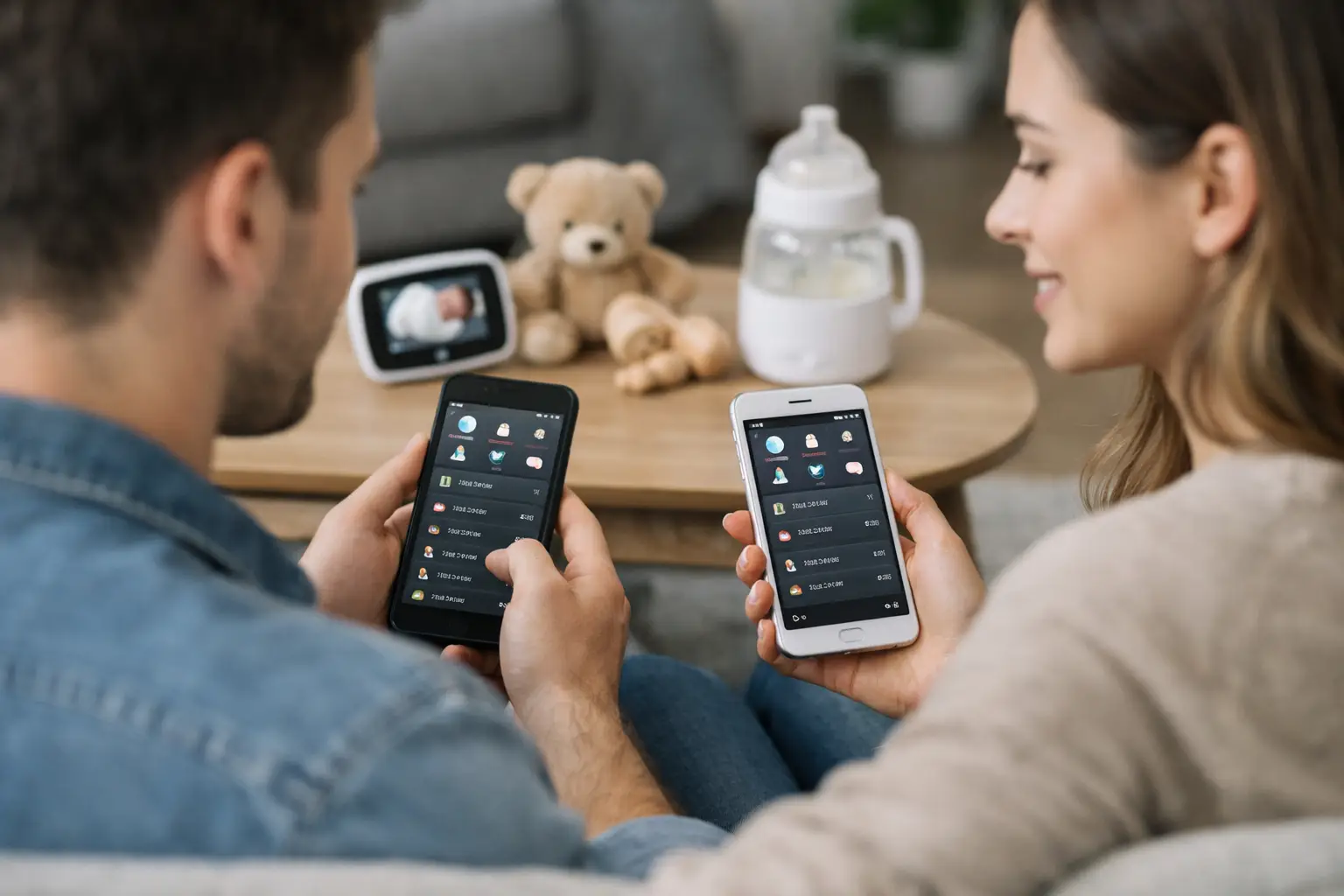 A Shared Baby Tracker for Couples That Works