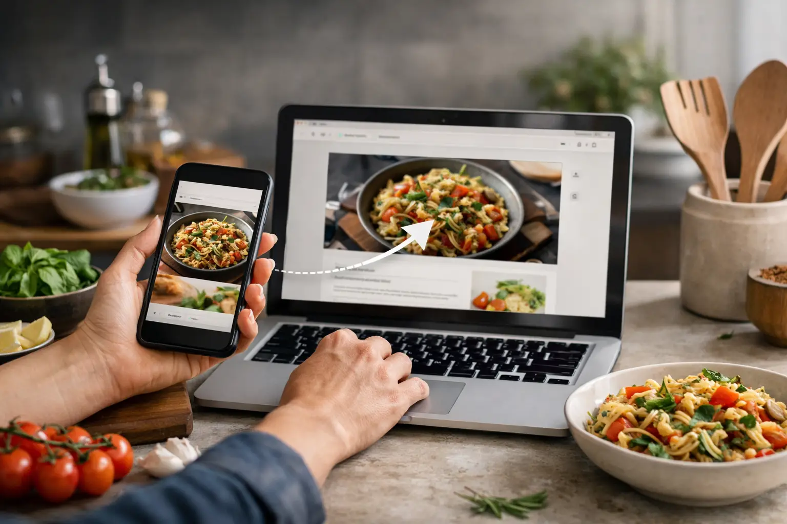 How to Save Recipe Links Without Losing Dinner
