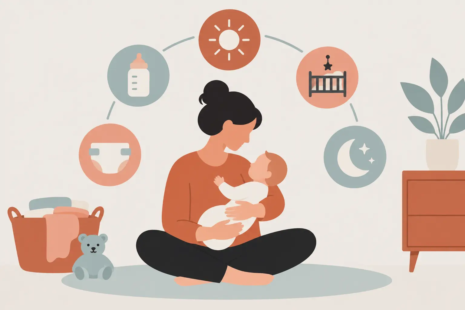 A Real Baby Routine Example That Stays Flexible
